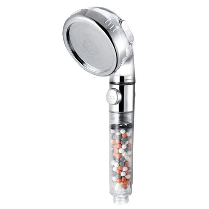 High-Pressure Shower Head with Filter – 3 Adjustable Modes